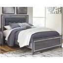 The appearance of Lodanna Gray Queen Upholstered Panel Bed designed by Signature Design by Ashley in the modern / contemporary interior design. This gray piece of furniture  was selected by 1StopBedrooms from Lodanna Collection to add a touch of cosiness and style into your home. Sku: B214-54;B214-57;B214-96. Bed Type: Panel Bed. Material: Fabric. Bed Size: Queen.