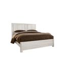 The appearance of Lodge and Loft Queen Radius Poster Bed In Soft White designed by Vaughan Bassett in the modern / contemporary interior design. This soft white piece of furniture was selected by 1StopBedrooms from Lodge and Loft Collection to add a touch of cosiness and style into your home. Sku: 844-558;844-855;844-922. Bed Type: Poster Bed. Material: Wood. Bed Size: Queen.