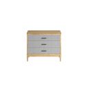 The appearance of Loft Fabric Bedside Chest In Natural Maple designed by A.R.T. in the modern / contemporary interior design. This natural maple piece of furniture was selected by 1StopBedrooms from Loft Collection to add a touch of cosiness and style into your home. Sku: 335148-1911. Material: Wood.