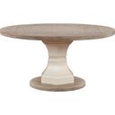 The appearance of Lofton Dining Table In Natural and White designed by Homelegance in the modern / contemporary interior design. This natural/white piece of furniture was selected by 1StopBedrooms from Lofton Collection to add a touch of cosiness and style into your home. Sku: 6018-60RD;6018-60RDB. Table Top Shape: Round. Material: Textured. Size: 60".