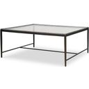 The appearance of Logan Square Cocktail Table In Bronze designed by Century Furniture in the modern / contemporary interior design. This bronze piece of furniture  was selected by 1StopBedrooms from Details Occasional Collection to add a touch of cosiness and style into your home. Sku: CSB-102-11. Material: Metal.
