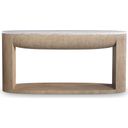 The appearance of Loggia Oval Console Table In Brown designed by Bernhardt in the modern / contemporary interior design. This brown piece of furniture was selected by 1StopBedrooms from Loggia Collection to add a touch of cosiness and style into your home. Sku: 345925. Material: Wood.