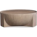The appearance of Loggia Round Cocktail Table In Brown designed by Bernhardt in the modern / contemporary interior design. This brown piece of furniture was selected by 1StopBedrooms from Loggia Collection to add a touch of cosiness and style into your home. Sku: 345009. Material: Wood.