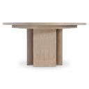 Loggia Round Dining Table In Brown