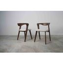 The appearance of Logstor Side Chair Set of 2 In Rich Walnut designed by Furniture of America in the transitional interior design. This rich walnut piece of furniture was selected by 1StopBedrooms from Logstor Collection to add a touch of cosiness and style into your home. Sku: FM30002WN-SC-2PK. Material: Fabric.