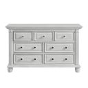 The appearance of London Lane 7 Drawer Dresser In Vintage White designed by Oxford Baby in the modern / contemporary interior design. This vintage white piece of furniture was selected by 1StopBedrooms from London Lane Collection to add a touch of cosiness and style into your home. Sku: 11037411. Material: Wood.