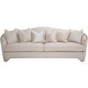 The appearance of London Place Sofa In Light Champagne designed by Michael Amini in the transitional interior design. This champagne piece of furniture was selected by 1StopBedrooms from London Collection to add a touch of cosiness and style into your home. Sku: NC9004816-CHPGN-124. Material: Polyester.