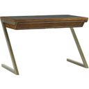 The appearance of Longboat Key Harborview Desk In Sienna designed by Sligh in the transitional interior design. This sienna piece of furniture  was selected by 1StopBedrooms from Longboat Key Collection to add a touch of cosiness and style into your home. Sku: 279LK-411. Material: Metal.