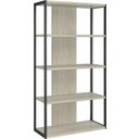 The appearance of Loomis 4 shelf Bookcase Whitewashed Grey designed by Coaster in the modern / contemporary interior design. This white and grey piece of furniture was selected by 1StopBedrooms from Loomis Collection to add a touch of cosiness and style into your home. Sku: 805883. Material: Wood.