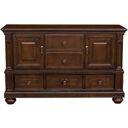 The appearance of Lordsburg Brown Cherry Buffet designed by Homelegance in the traditional interior design. This brown piece of furniture  was selected by 1StopBedrooms from Lordsburg Collection to add a touch of cosiness and style into your home. Sku: 5473-55. Material: Wood.