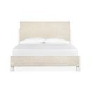 The appearance of Lorelei Queen Panel Bed In Misty Cloud designed by Magnussen in the transitional interior design. This misty cloud piece of furniture was selected by 1StopBedrooms from Lorelei Collection to add a touch of cosiness and style into your home. Sku: B5893-54H;B5893-54F;B5893-54R. Bed Type: Panel Bed. Bed Size: Queen. Material: Pine Veneer.