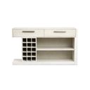 The appearance of Lorelei Sideboard In Misty Cloud designed by Magnussen in the transitional interior design. This misty cloud piece of furniture was selected by 1StopBedrooms from Lorelei Collection to add a touch of cosiness and style into your home. Sku: D5893-12. Material: Pine Veneer.