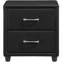 The appearance of Lorenzi Black Nightstand designed by Homelegance in the modern / contemporary interior design. This black piece of furniture was selected by 1StopBedrooms from Lorenzi Collection to add a touch of cosiness and style into your home. Sku: 2220-4. Material: Wood.