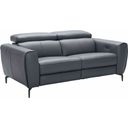 The appearance of Lorenzo Leather Loveseat In Blue Grey designed by J&M in the modern / contemporary interior design. This blue grey piece of furniture was selected by 1StopBedrooms from Lorenzo Collection to add a touch of cosiness and style into your home. Sku: 188241-L. Material: Leather.