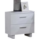 The appearance of Lorimar Nightstand designed by ACME in the modern / contemporary interior design. This white piece of furniture was selected by 1StopBedrooms from Lorimar Collection to add a touch of cosiness and style into your home. Sku: 22633. Material: Wood.