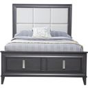 The appearance of Lorraine Queen Storage Footboard Platform Bed In Dark Grey designed by Alpine in the modern / contemporary interior design. This dark grey piece of furniture  was selected by 1StopBedrooms from Lorraine Collection to add a touch of cosiness and style into your home. Sku: 8171-01Q. Bed Type: Storage Bed. Bed Size: Queen. Material: Solid Pine.
