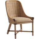 The appearance of Los Altos Keeling Woven Side Chair Set of 2 In Newcastle designed by Tommy Bahama in the traditional interior design. This newcastle piece of furniture was selected by 1StopBedrooms from Los Altos Collection to add a touch of cosiness and style into your home. Sku: 566-882-01. Material: Metal.