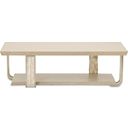 The appearance of Lotus Bay Rectangular Cocktail Table In Sand designed by Michael Amini in the modern / contemporary interior design. This sand piece of furniture was selected by 1StopBedrooms from Lotus Bay Collection to add a touch of cosiness and style into your home. Sku: 9030201-138. Material: Solid Wood.