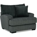 The appearance of Loughlin Chair In Gun Metal designed by Furniture of America in the transitional interior design. This gun metal piece of furniture  was selected by 1StopBedrooms from Loughlin Collection to add a touch of cosiness and style into your home. Sku: SM5195-CH. Material: Chenille.
