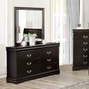 Louis Philippe Dresser In Dark Cherry