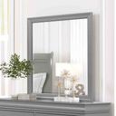 Louis Philippe Mirror In Gray