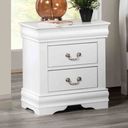 Louis Philippe Nightstand In White