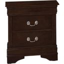 The appearance of Louis Philippe 2-drawer Nightstand Cappuccino designed by Coaster in the traditional interior design. This cappuccino piece of furniture was selected by 1StopBedrooms from Louis Philippe Collection to add a touch of cosiness and style into your home. Sku: 202412. Material: Wood.