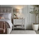 The appearance of Love Joy Bliss Alabaster Chelsea Nightstand designed by Universal in the modern / contemporary interior design. This alabaster piece of furniture was selected by 1StopBedrooms from Love Joy Bliss Collection to add a touch of cosiness and style into your home. Sku: 956A350. Material: Alabaster.