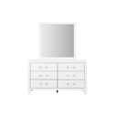 Luccia Dresser In White