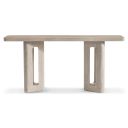 Lucerne Console Table In Beige and Tan