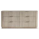 Lucerne Dresser In Beige and Tan
