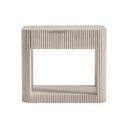 Lucerne Nightstand In Beige and Tan