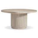 Lucerne Round Dining Table In Beige and Tan