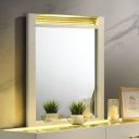 The appearance of Lucida Mirror with LED In Beige designed by Furniture of America in the modern / contemporary interior design. This beige piece of furniture  was selected by 1StopBedrooms from Lucida Collection to add a touch of cosiness and style into your home. Sku: FM72015BG-M. Material: Rubberwood.
