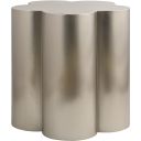 Lucky Iron End Table In Silver