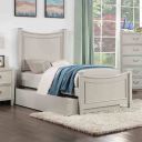 Lycorida Twin Bed In Light Gray