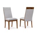 The appearance of Lyncott Dining Chair Set of 2 In Beige and Brown designed by Signature Design by Ashley in the transitional interior design. This beige and brown piece of furniture was selected by 1StopBedrooms from Lyncott Collection to add a touch of cosiness and style into your home. Sku: D615-05. Material: Fabric.