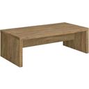The appearance of Lynette Rectangular Engineered Wood Coffee Table Mango designed by Coaster in the country / farmhouse interior design. This mango piece of furniture  was selected by 1StopBedrooms from Lynette Collection to add a touch of cosiness and style into your home. Sku: 704128. Material: Wood.
