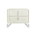 The appearance of Lyra Nightstand with USB In Beige designed by Global Furniture USA in the modern / contemporary interior design. This beige piece of furniture was selected by 1StopBedrooms from Lyra Collection to add a touch of cosiness and style into your home. Sku: LYRA-BEIGE-NS W/ USB. Material: MDF.