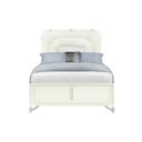 The appearance of Lyra Queen Upholstered Bed with LED In Beige designed by Global Furniture USA in the modern / contemporary interior design. This beige piece of furniture was selected by 1StopBedrooms from Lyra Collection to add a touch of cosiness and style into your home. Sku: LYRA-BEIGE-QB-HB W/ LED;LYRA-BEIGE-QB/KB-SR;LYRA-BEIGE-QB-FB/SLATS. Bed Size: Queen. Material: Leather Like Vinyl. Bed Type: Upholstered Bed.