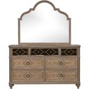 Lyris Dresser In Rustic Oak