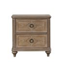 Lyris Nightstand In Rustic Oak