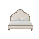 Lyris Queen Bed In Rustic Oak