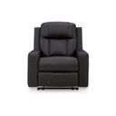 The appearance of Mackmenville Recliner In Carbon designed by Signature Design by Ashley in the modern / contemporary interior design. This carbon piece of furniture was selected by 1StopBedrooms from Mackmenville Collection to add a touch of cosiness and style into your home. Sku: 7471329. Material: Fabric.