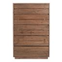 The appearance of Madagascar Brown Wood 5 Drawers Chest designed by Moes Home in the rustic / southwestern interior design. This brown piece of furniture  was selected by 1StopBedrooms from Madagascar Collection to add a touch of cosiness and style into your home. Sku: VE-1045-03. Material: Wood.