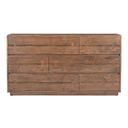 The appearance of Madagascar Brown Wood 6 Drawers Dresser designed by Moes Home in the rustic / southwestern interior design. This brown piece of furniture  was selected by 1StopBedrooms from Madagascar Collection to add a touch of cosiness and style into your home. Sku: VE-1044-03. Material: Wood.
