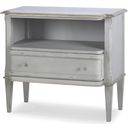 Madeline 1 Drawer Nightstand In Light Grey