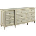 The appearance of Madeline Dresser In Light Grey designed by Century Furniture in the modern / contemporary interior design. This light grey piece of furniture was selected by 1StopBedrooms from Monarch Collection to add a touch of cosiness and style into your home. Sku: MN5813. Material: Poplar Solid.