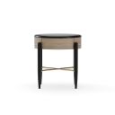 Madera Accent Nightstand In Chocolate