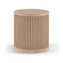 Madera Oak Veneer and Solid Wood End Table In Natural
